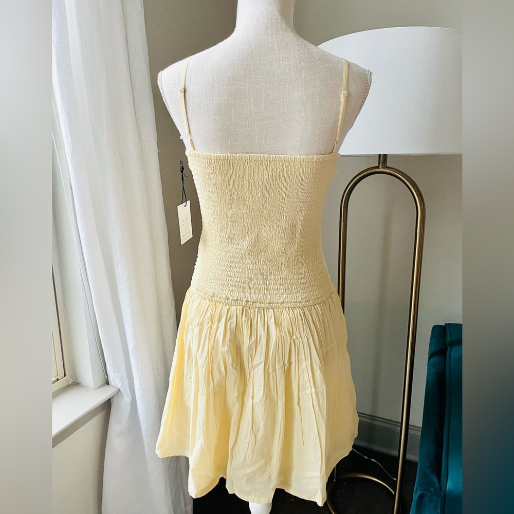 NEW! Boutique Butter Yellow Spring Garden Party Sundress - Picture 8 of 8